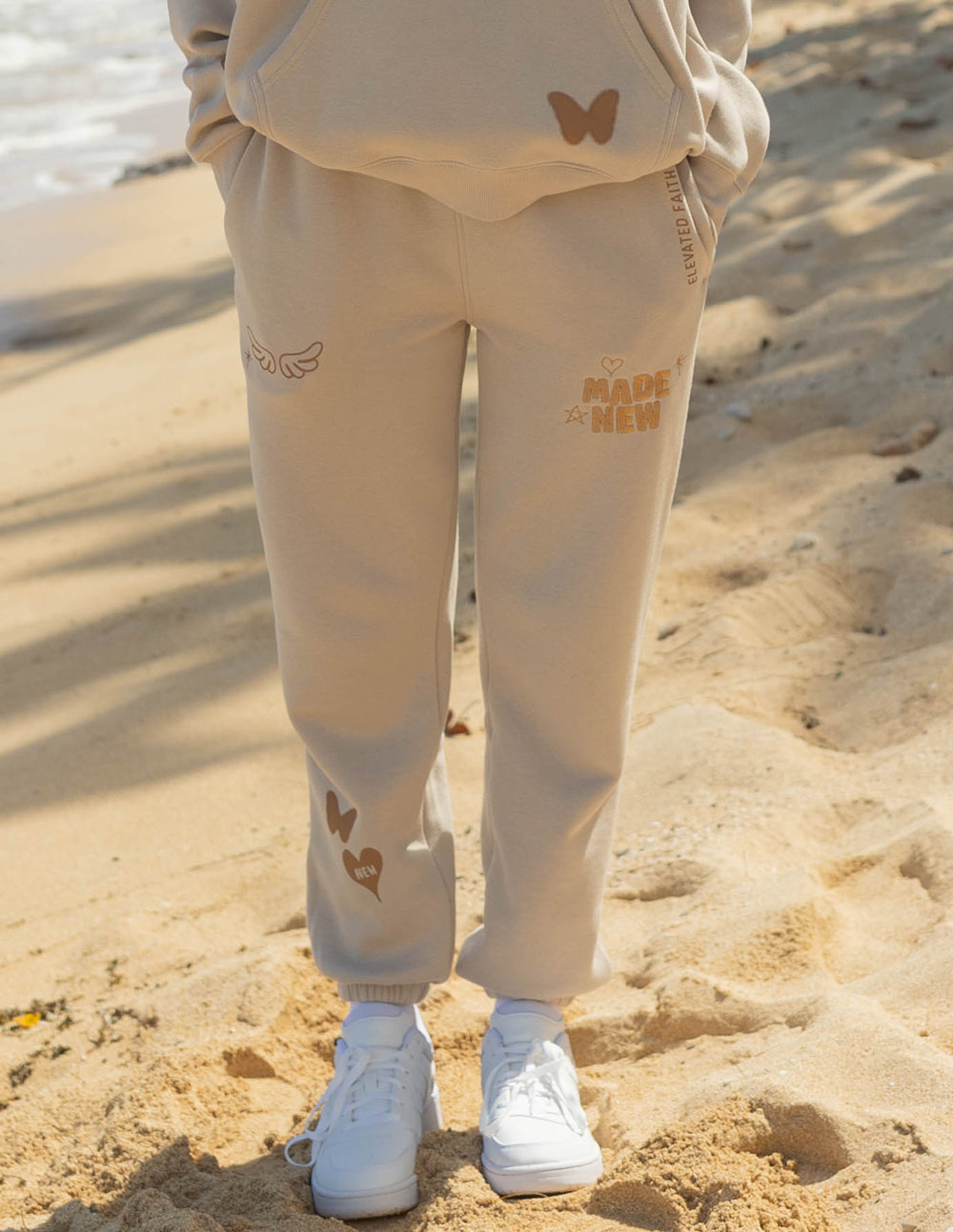 Made New Cream Unisex Sweatpant