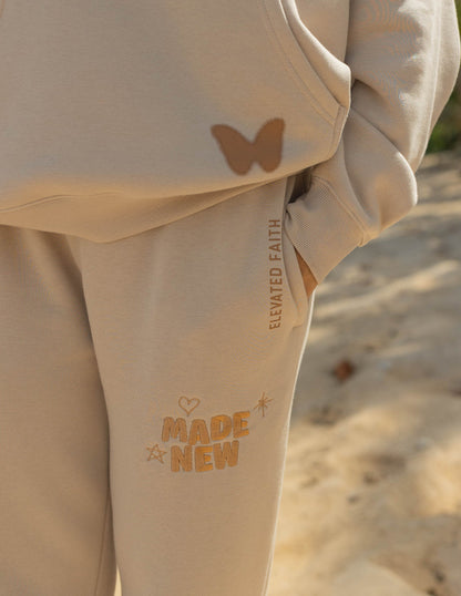 Made New Cream Unisex Sweatpant