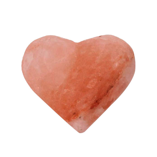 Himalayan Pink Salt Heart Shape Soap by Pride of India – Mineral Rich – Massage Bar/ Spa Ritual at Home – Chemical-free/Natural Occurring Salt Crystals Soap – Good for Skin/Hydrating