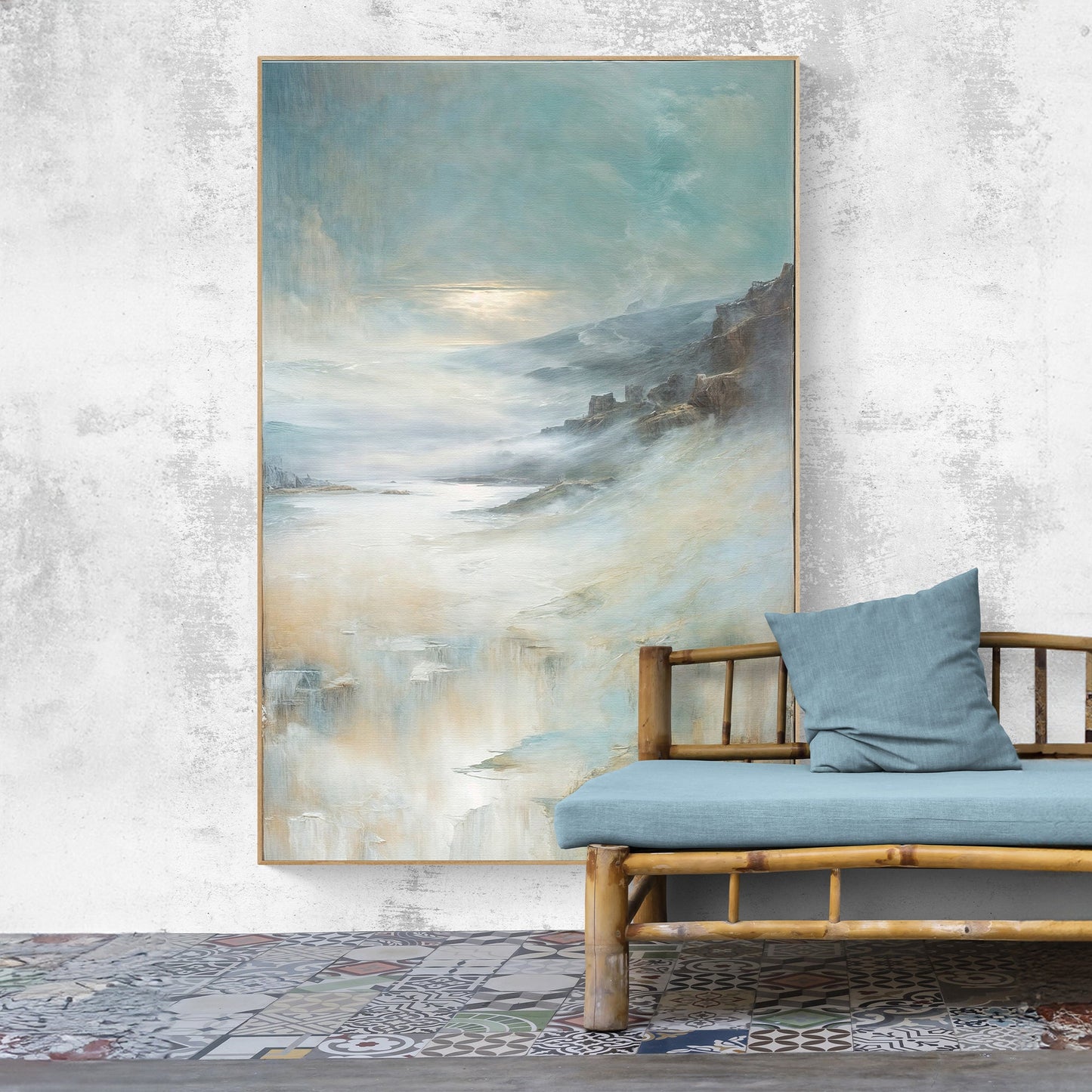 Canvas Print: "Misty Realm"