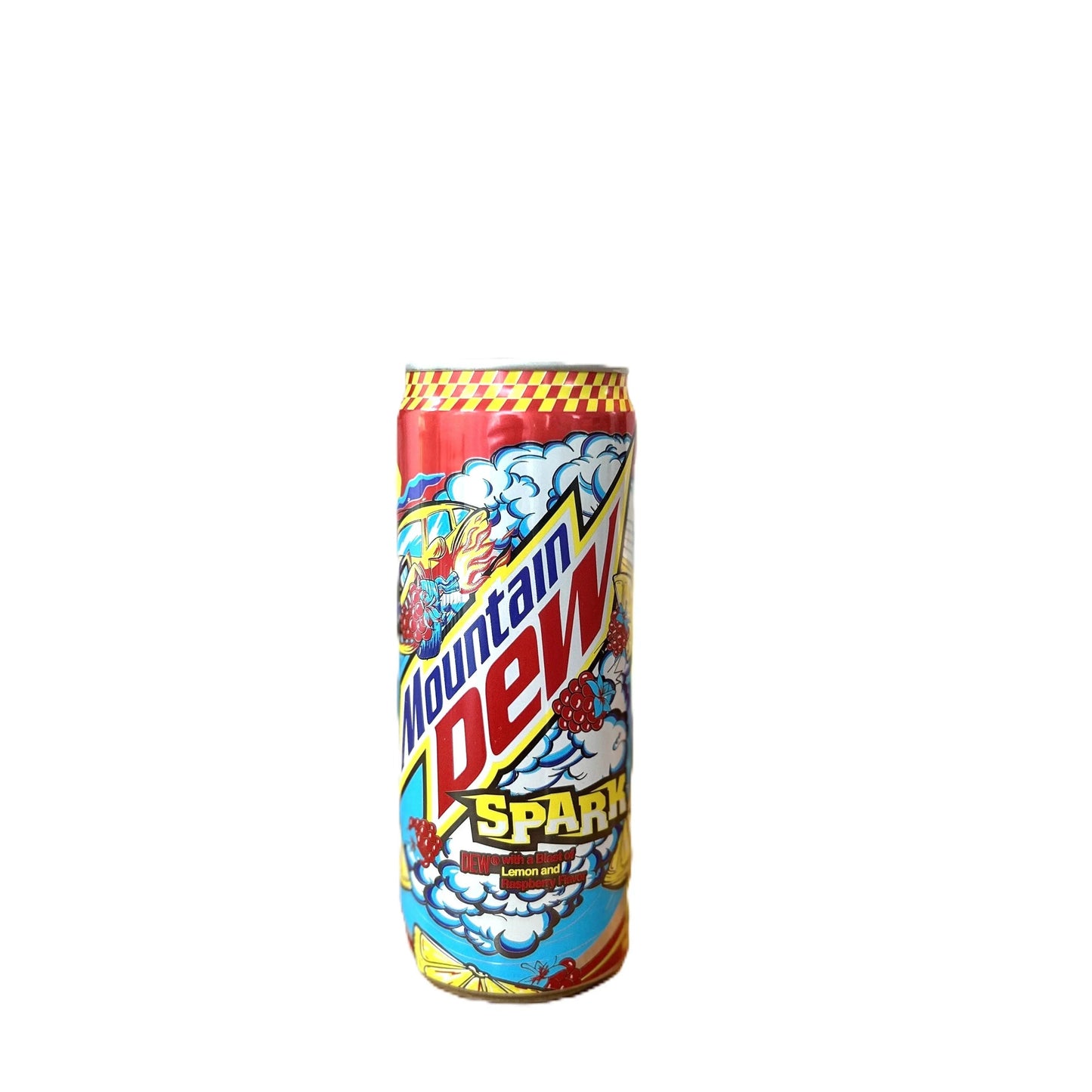 Mountain Dew Spark – Raspberry Lemonade Flavored Soda 330mL Can (Poland)