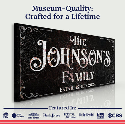 Personalized Gothic Sign