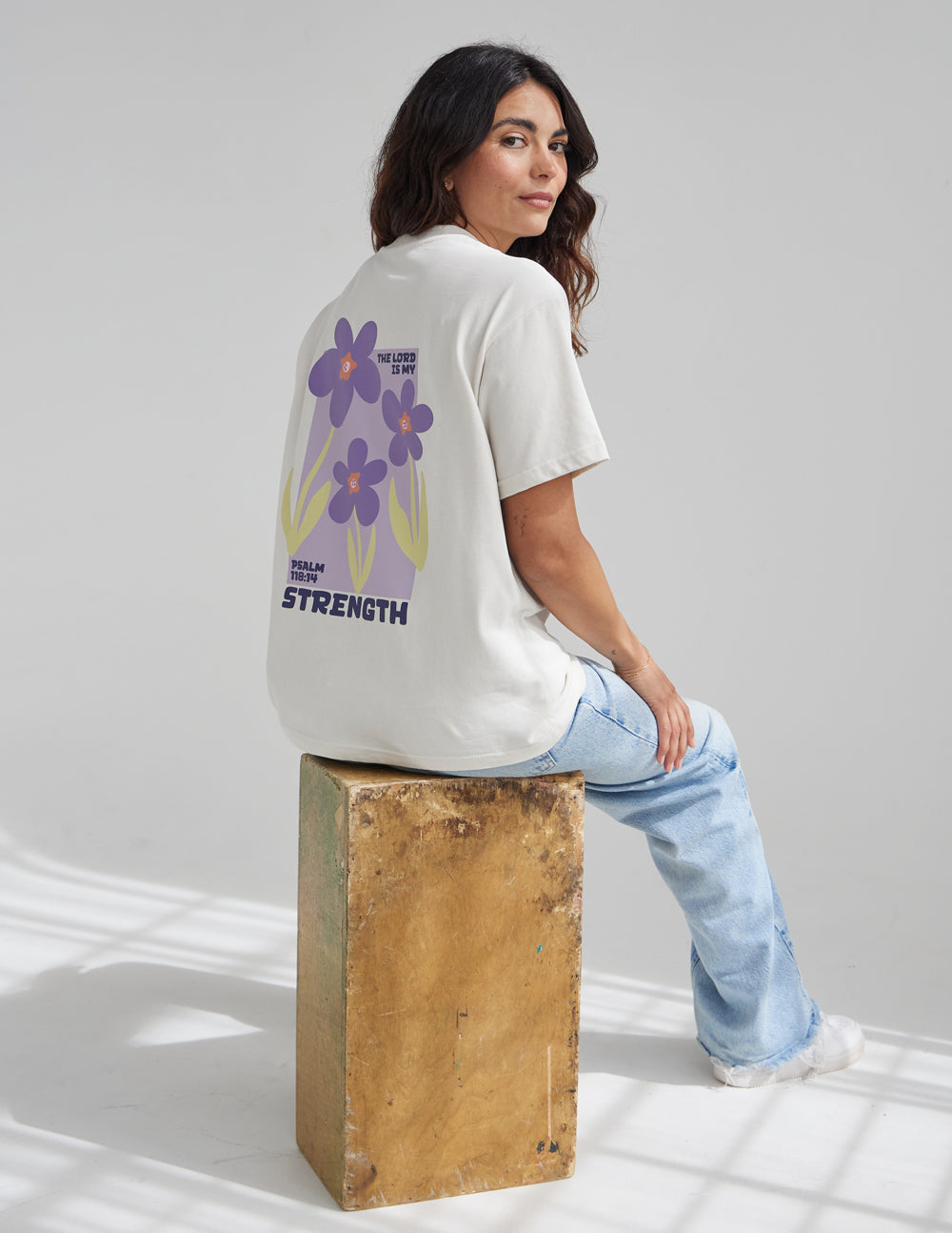 My Strength Floral Unisex Tee