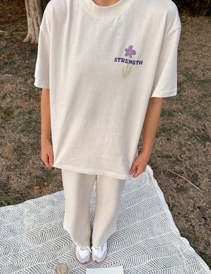 My Strength Floral Unisex Tee