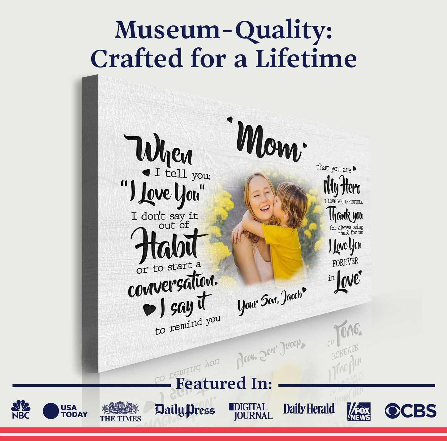 Mother's Day Sign My Hero