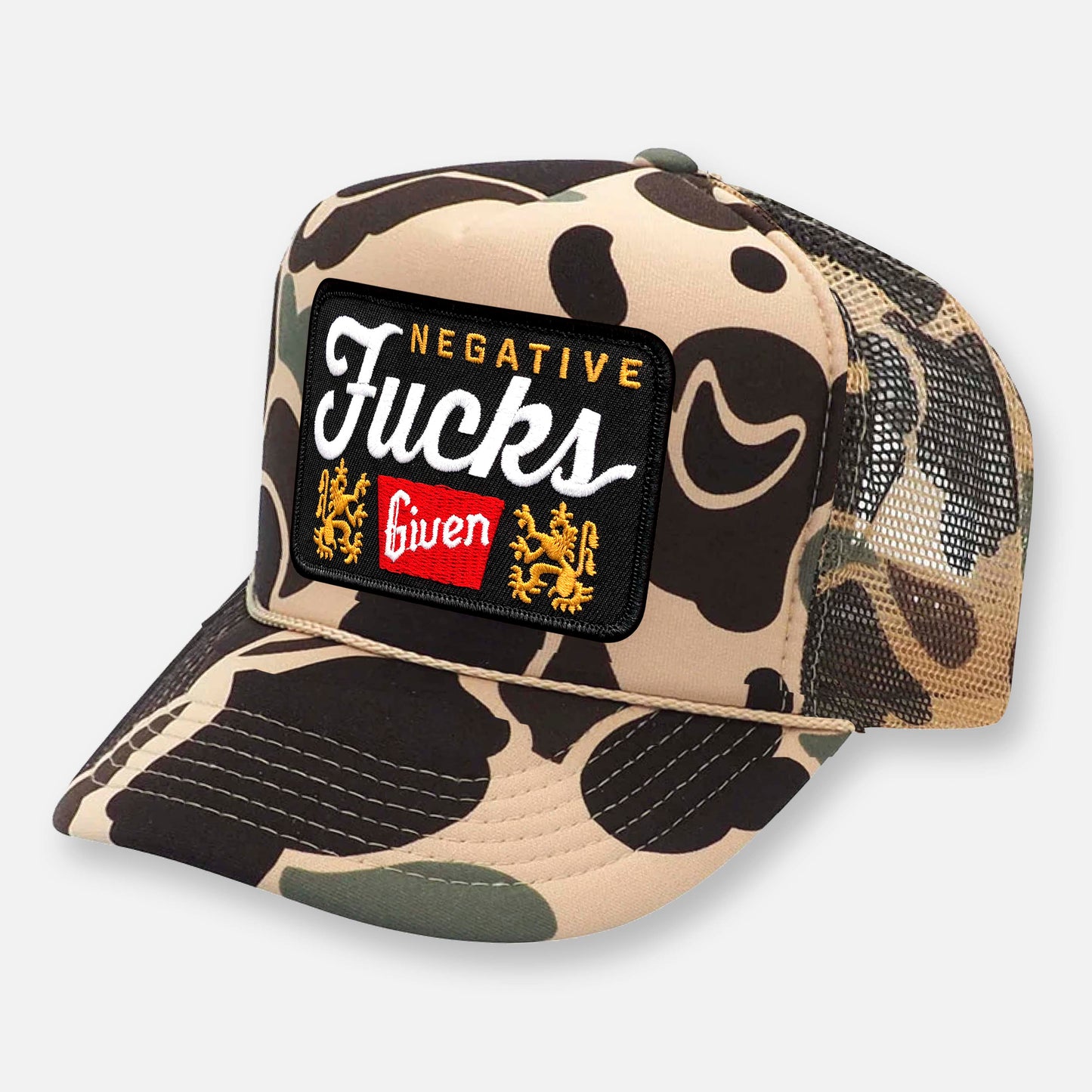 BROWN CAMO CURVED BILL HAT COLLECTION