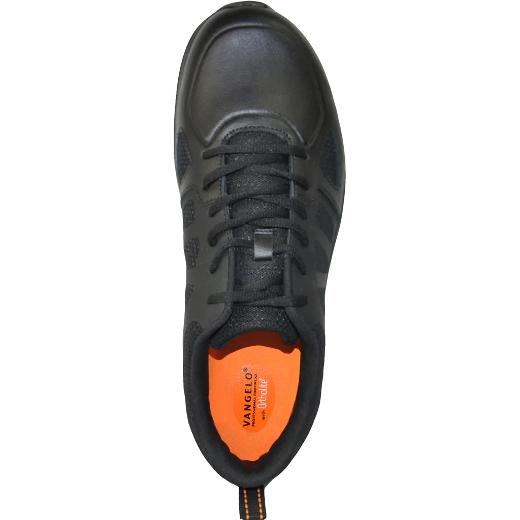 VANGELO Men Slip Resistant Shoe NICK-1 Black