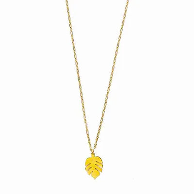 New Life Leaf Necklace