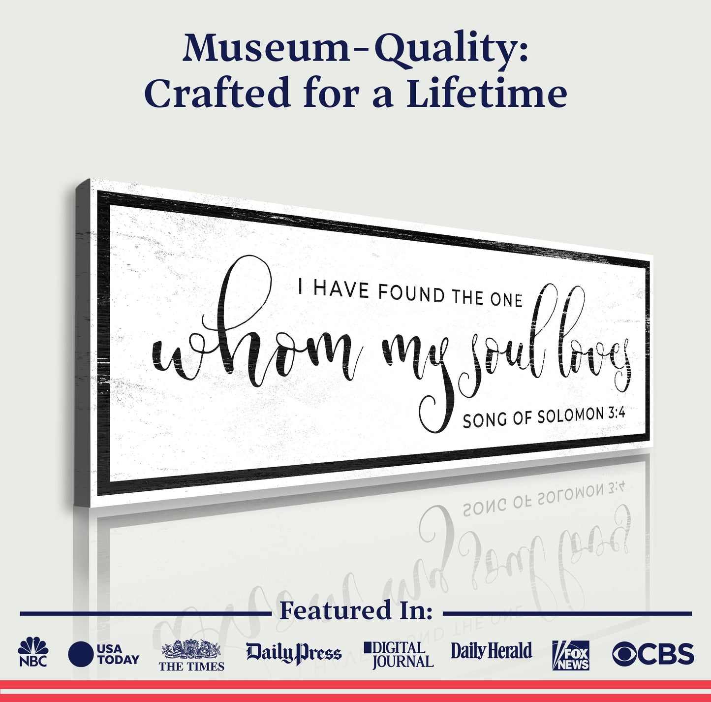 Song Of Solomon 3:4 - I Have Found The One Sign III