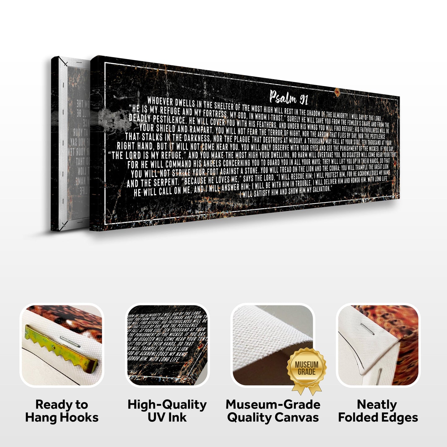 Psalm 91 - He Is My Refuge Sign II