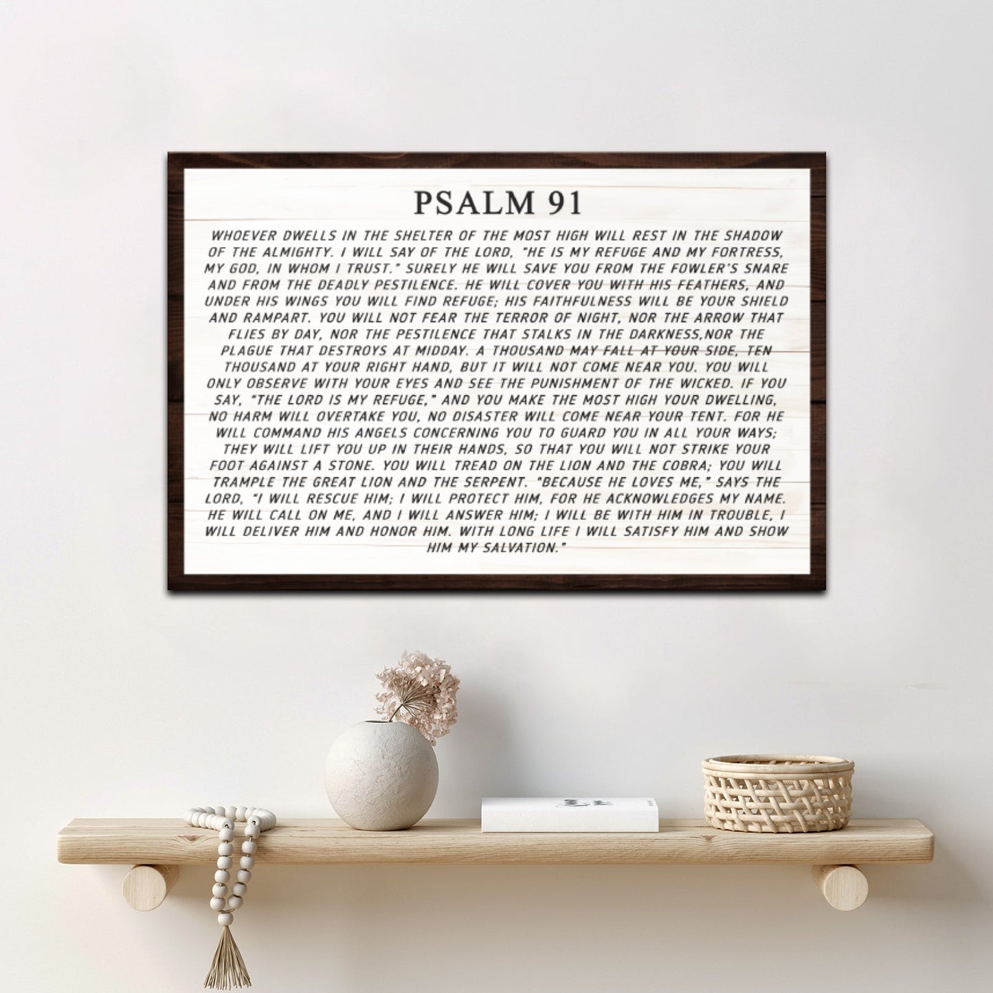 Psalm 91 - Whoever Dwells Sign