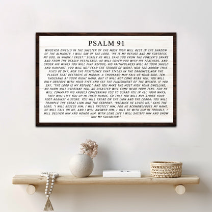 Psalm 91 - Whoever Dwells Sign