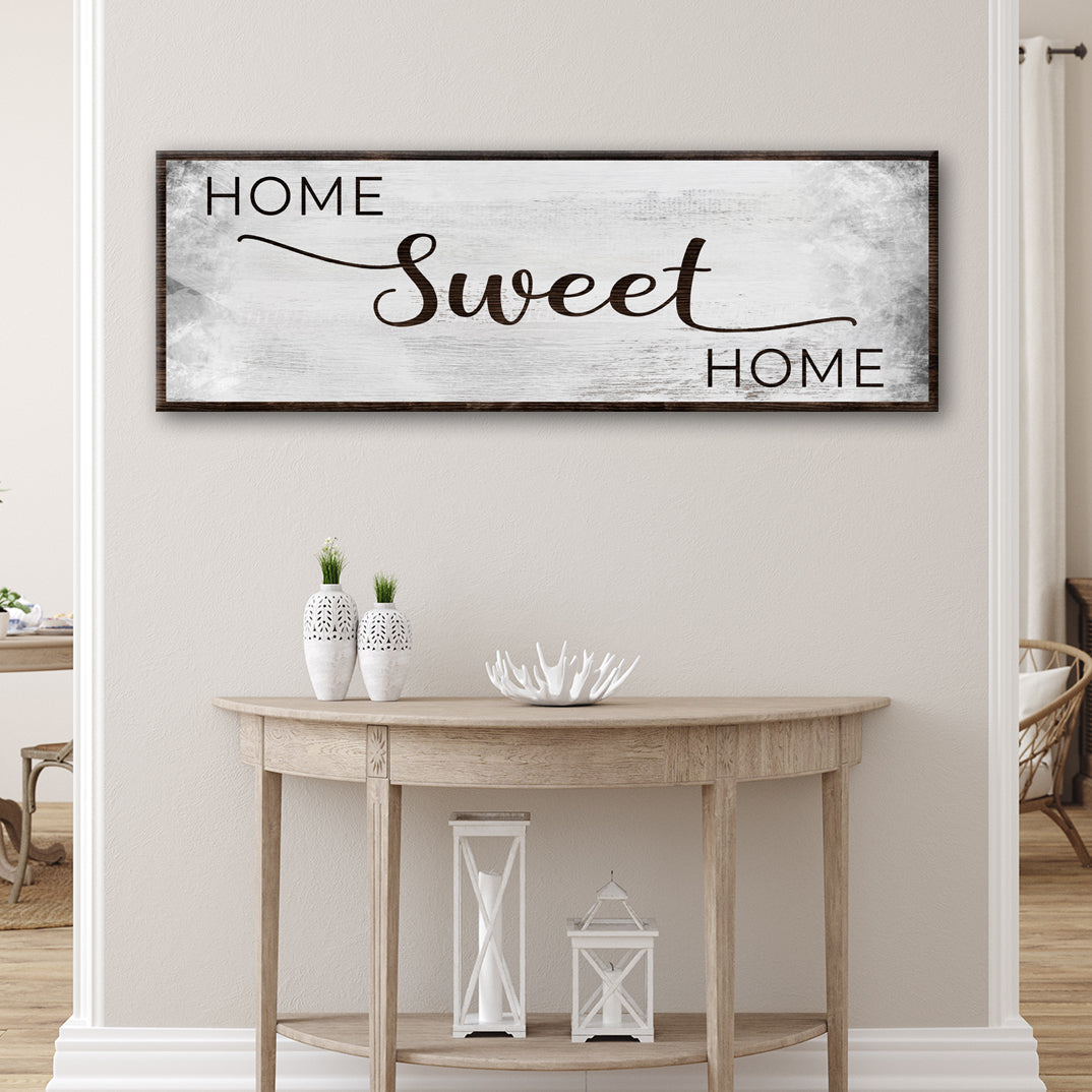 Home Sweet Home Grunge Sign