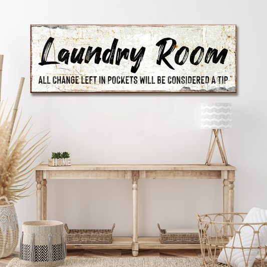 Laundry Room Sign II