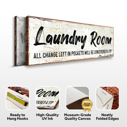 Laundry Room Sign II
