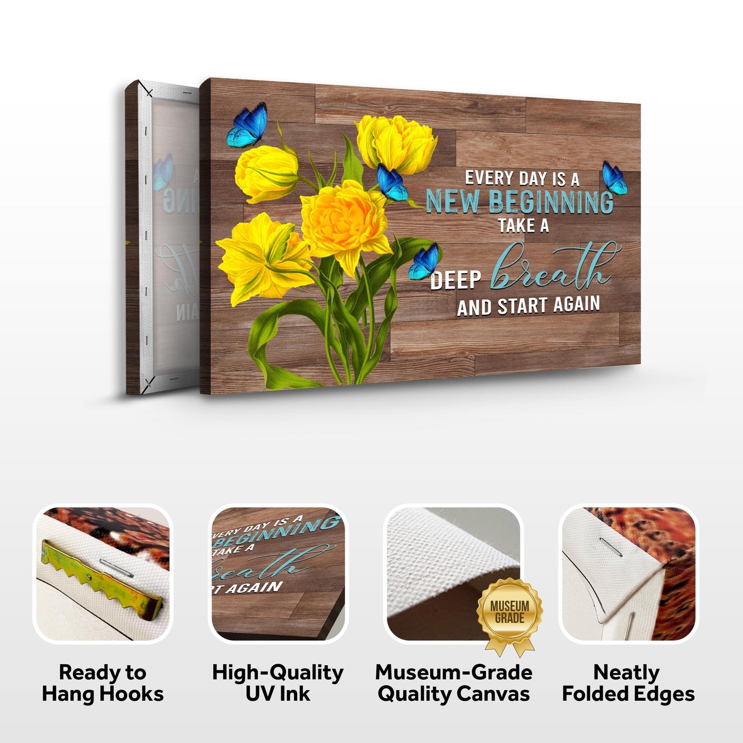 Everyday Is A New Beginning Sign II