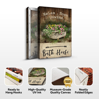 Relax Soak Unwind Sign VII