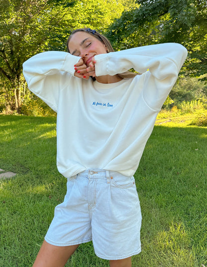 No Fear in Love Unisex Crewneck