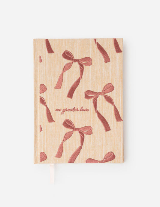 No Greater Love Embroidered Planner