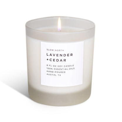 Lavender + Cedar - Signature Candle