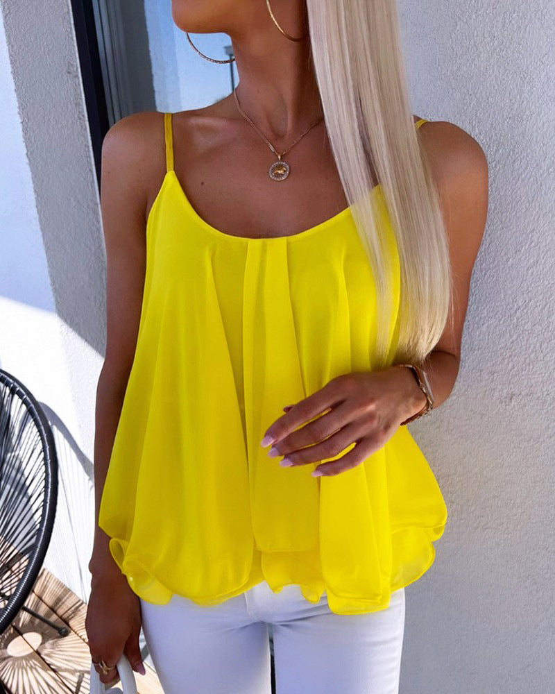 Camisole Loose Top Small Vest Women's Clothing