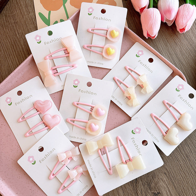 Sweet Bowknot Children Fringe Hairpin