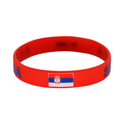 France Paris Games Flag World Cup Flag Wrist Strap