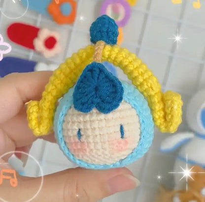 Crocheted Pendant Knitted Doll Keychain