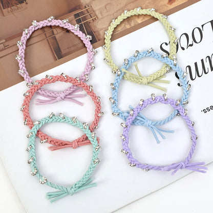 Women's Diamond Color Twist Hair Rope