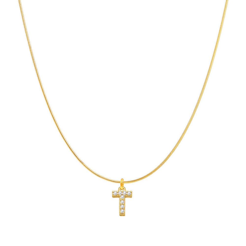 Fashion Personality Round Snake Clavicle Chain Female