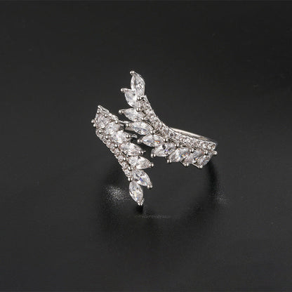 Color Zirconium Live Opening Ring