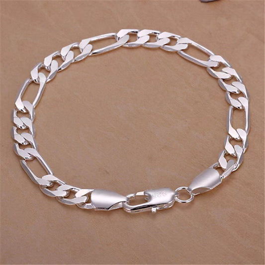 Silver Plated Fashion Creative 3 Rooms 1 Bracelet