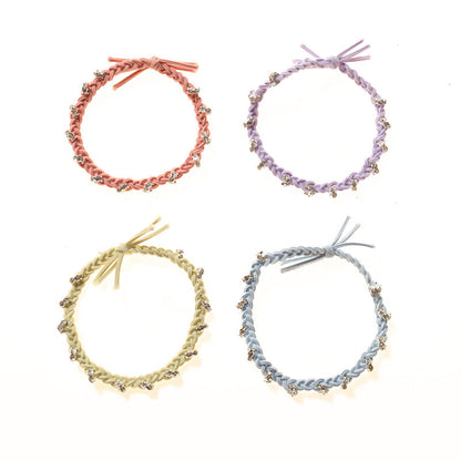 Women's Diamond Color Twist Hair Rope