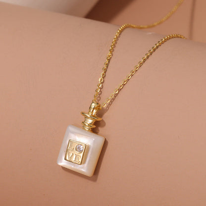 2024 New Original Design Perfume Pendant Necklace