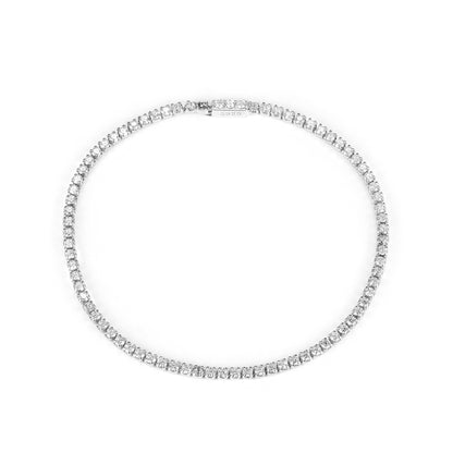 Sterling Silver Diamond Tennis Bracelet