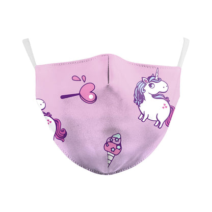 Christmas Single Corner Print Double Layer Dust Mask