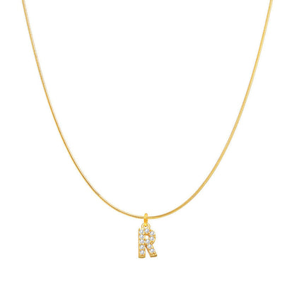 Fashion Personality Round Snake Clavicle Chain Female