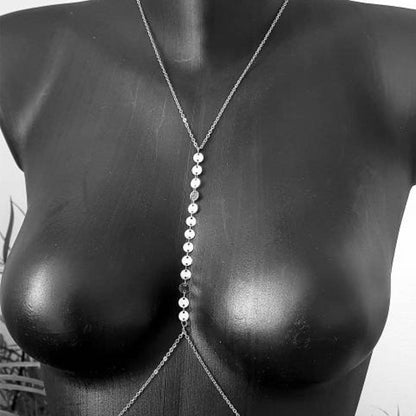 Trendy Cool Beach Body Women's Simple Breastpin Sequins