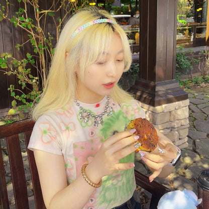 Euro-American Cute Crop Top