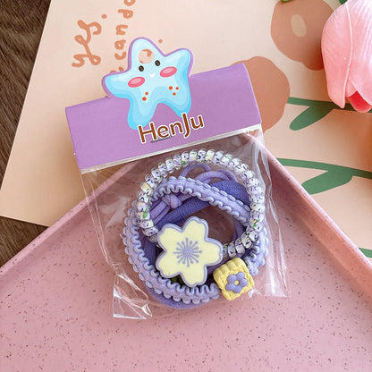 High Elastic Children's Flower Hairband