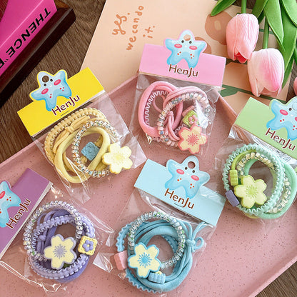 High Elastic Children's Flower Hairband