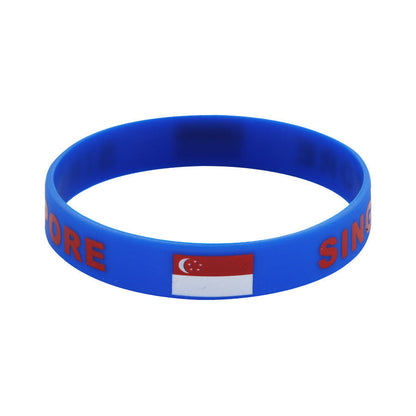 France Paris Games Flag World Cup Flag Wrist Strap