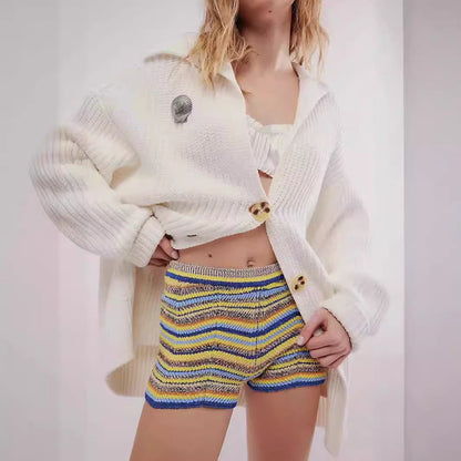 Dopamine Wear Rainbow Sports Shorts