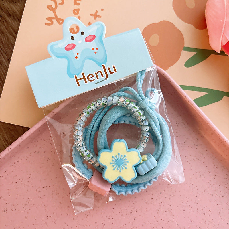 High Elastic Children's Flower Hairband