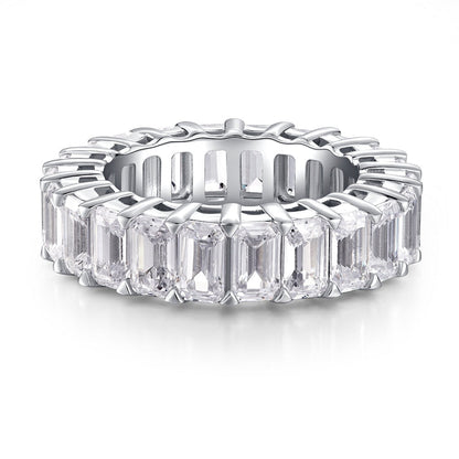 Zircon Full Diamond Sterling Silver Ring
