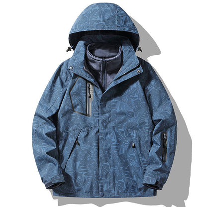 Outdoor Shell Jacket Three-in-one Detachable Camouflage Mountain