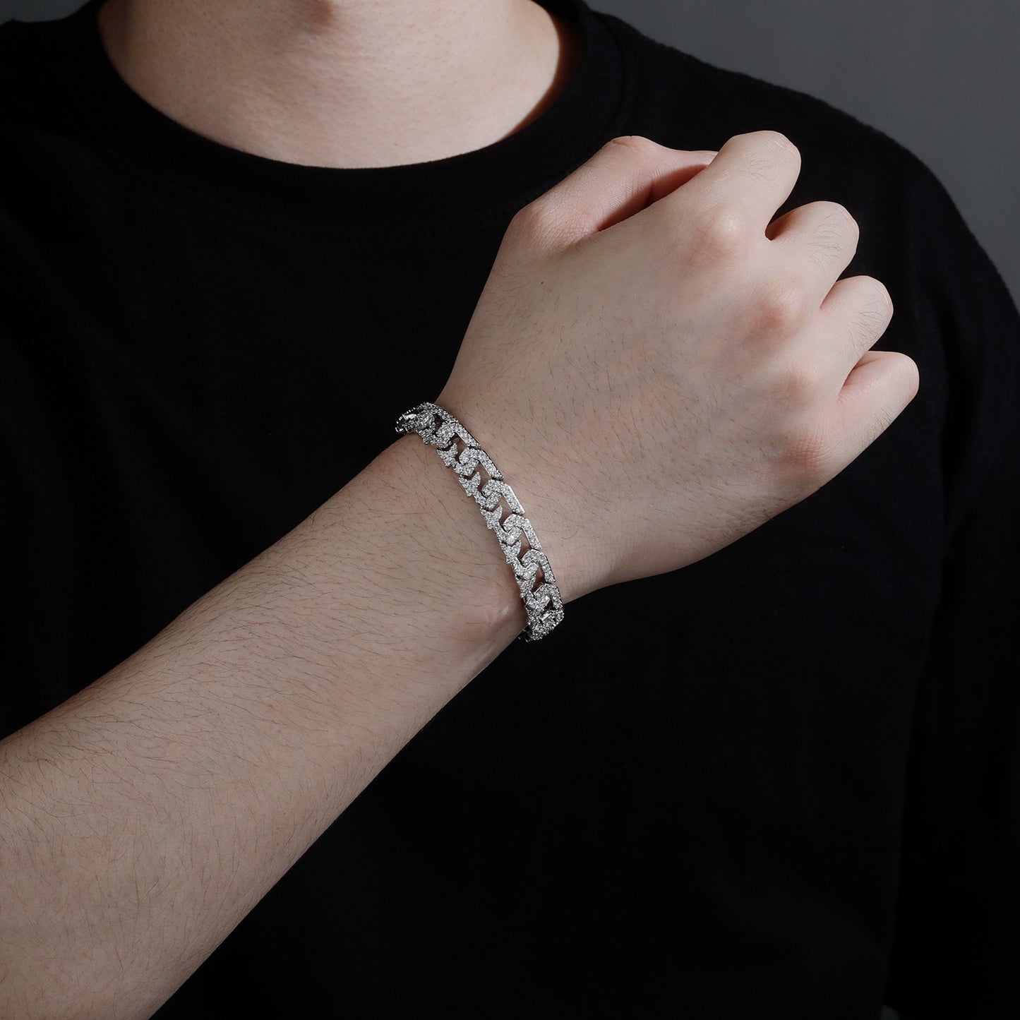 10mm Full Diamond Cuban Link Necklace