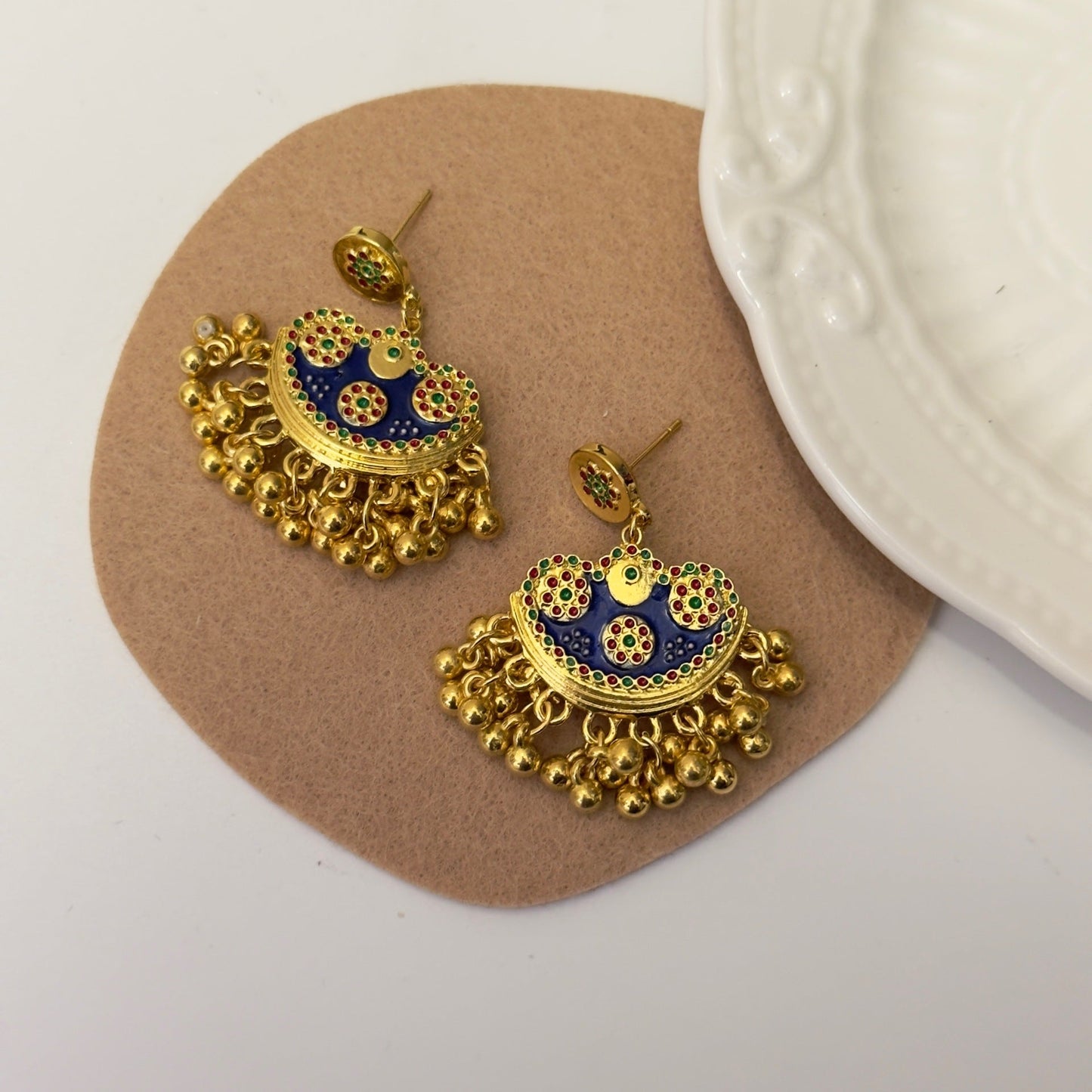 Transparent Leaf Earrings