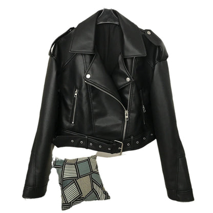 European Style Washed Leather Jacket