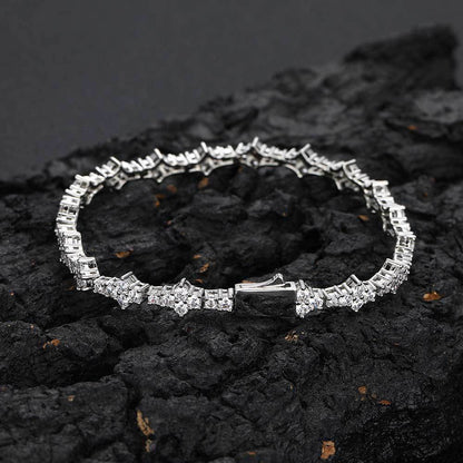 Hip Hop Zircon Tennis Bracelet
